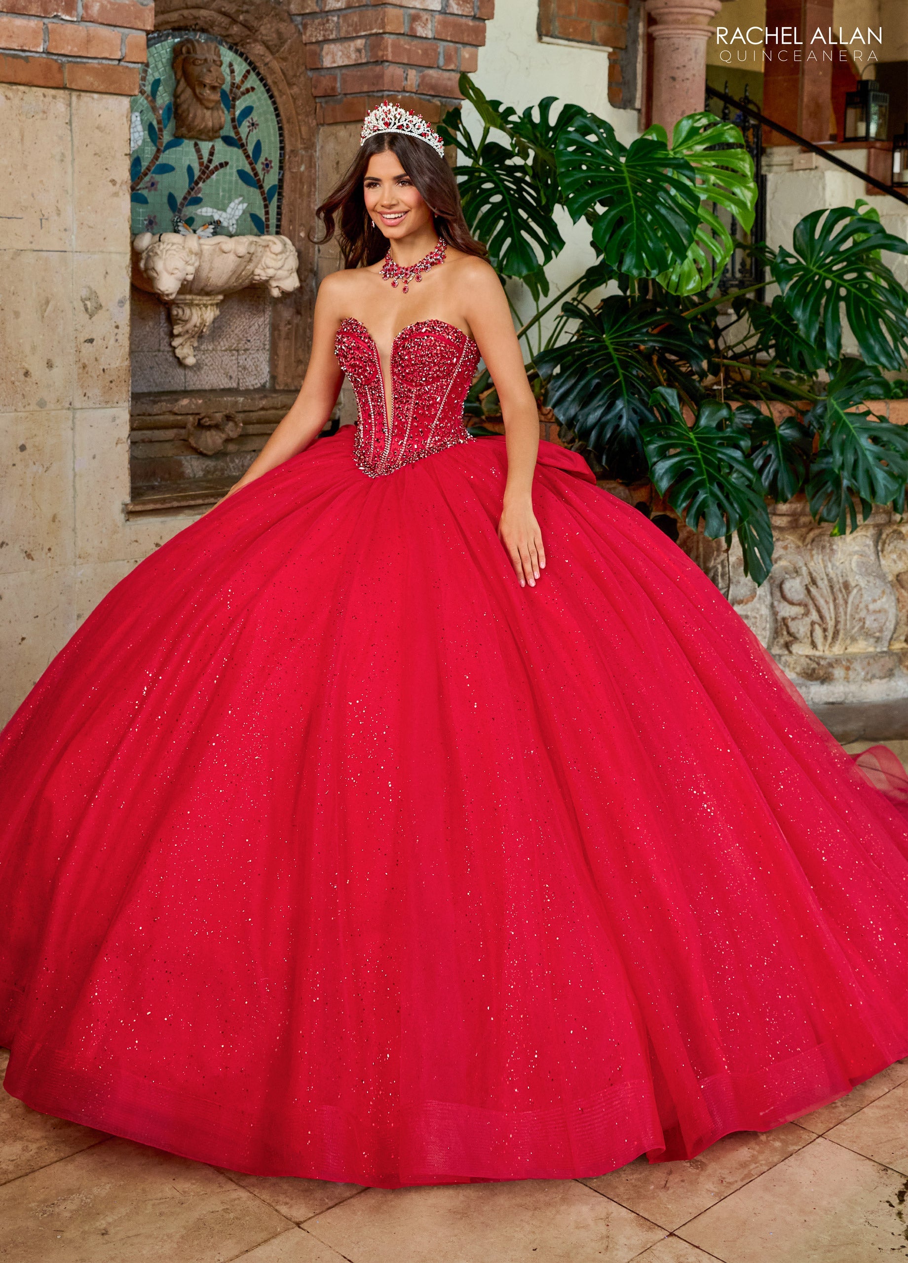 Mary's Bridal Strapless Quinceanera Dress by Rachel Allan RQ1156