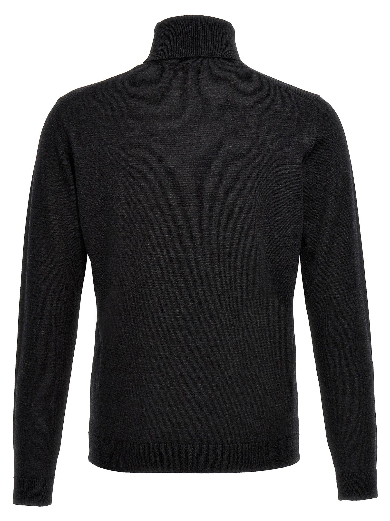 Roberto Collina Wool Turtleneck Sweater – 100% merino wool - view 2