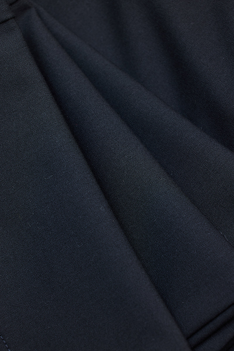 SNITCH Black Slim Fit Trousers - view 7