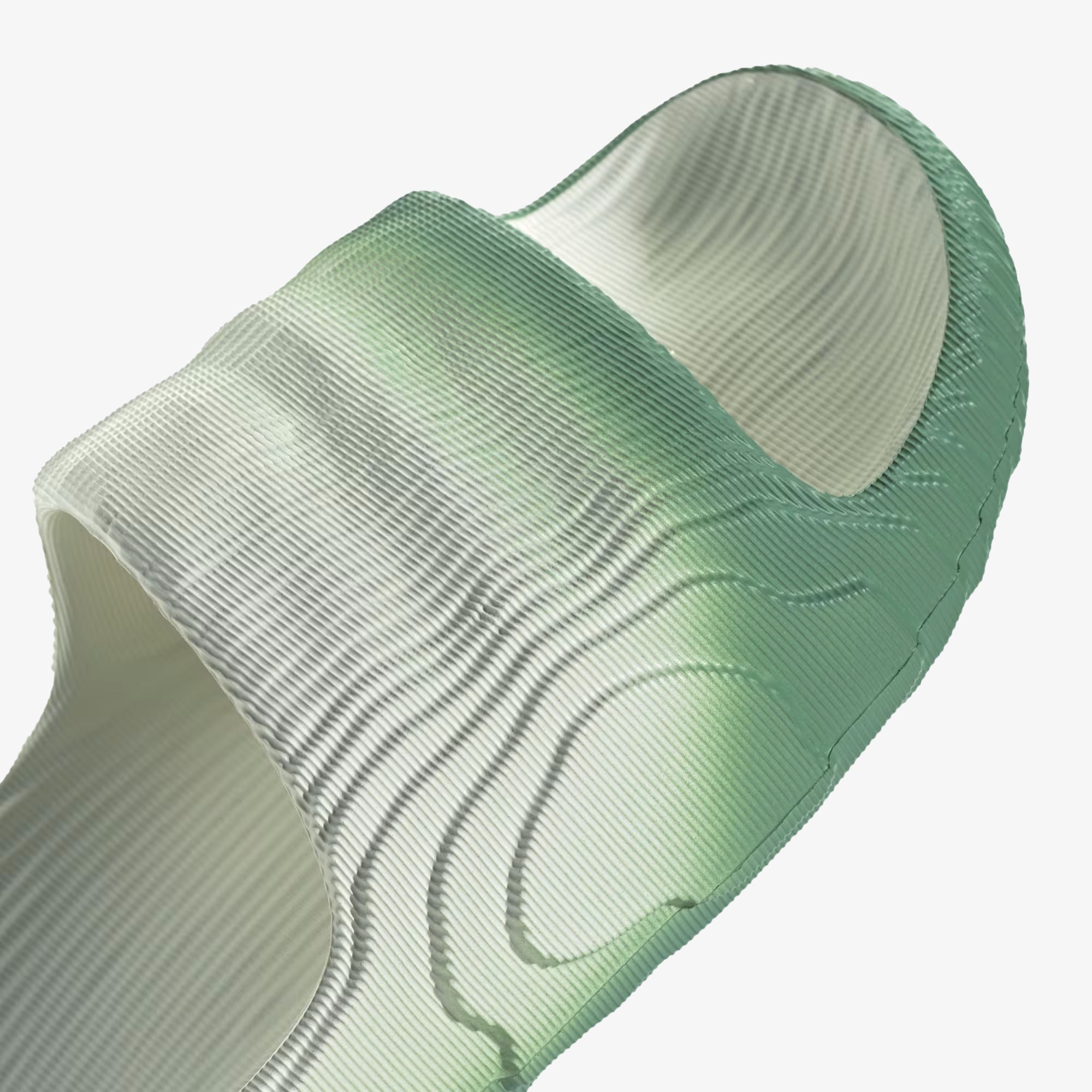 Adidas Originals | ADILETTE 22 { IVORY/PRELOVED GREEN/CORE BLACK - view 4