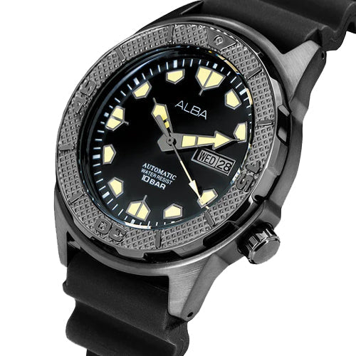 Alba Automatic Black Dial Men 42.4mm AL4569X1 - view 2