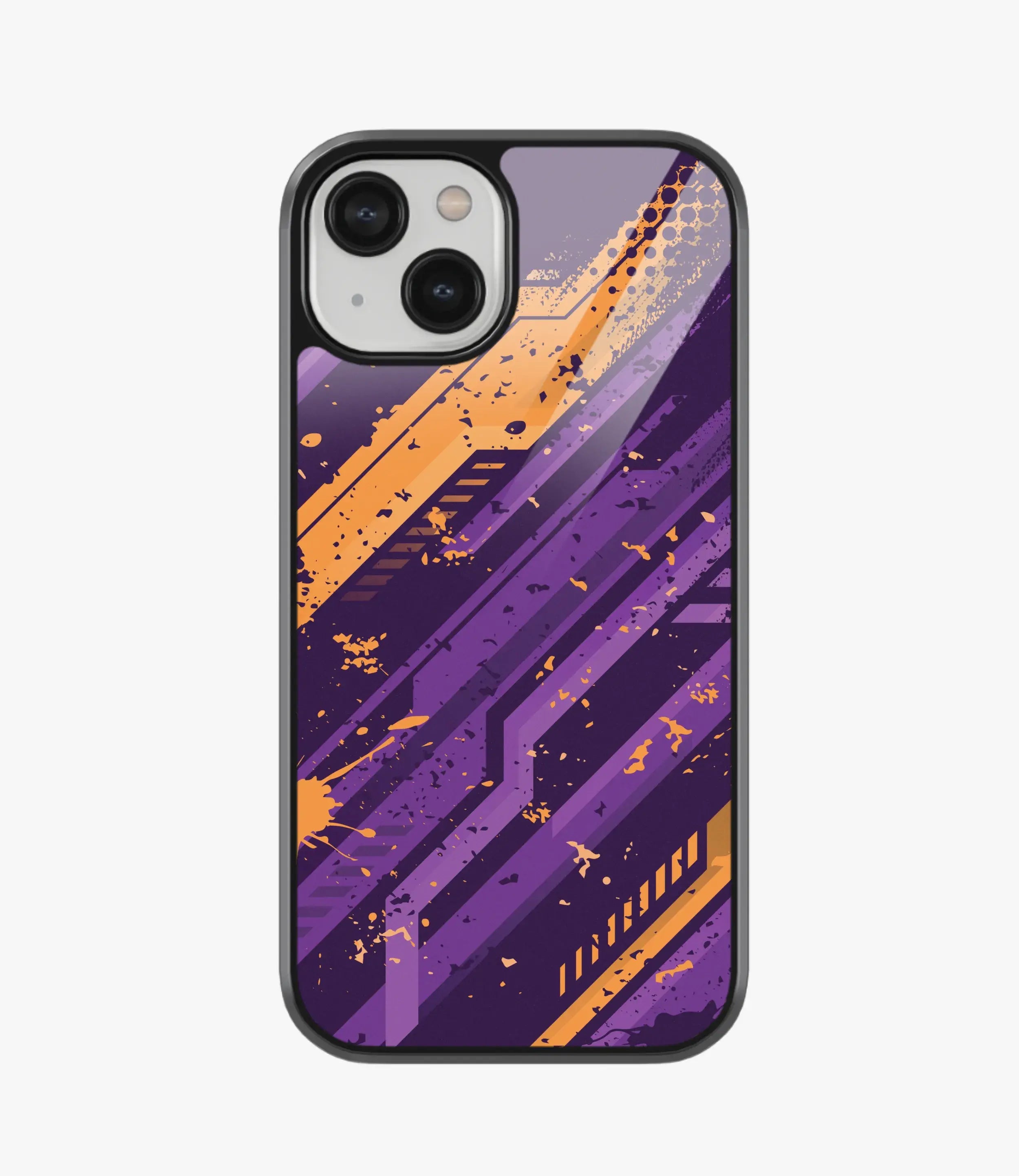 The Case Company Abstract Adrenaline Rush Pattern Glass Case