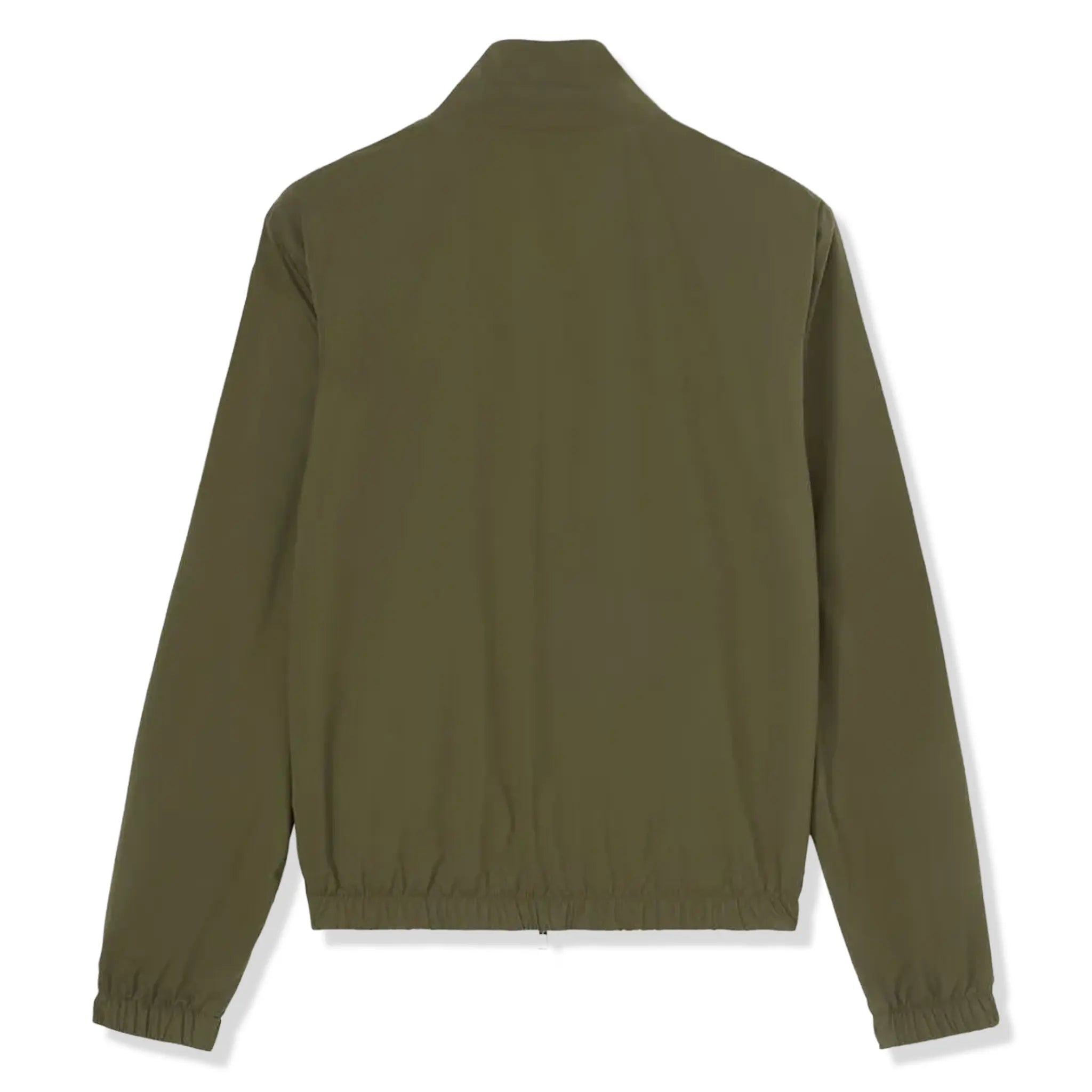 Loro Piana Windmate Storm System Dark Green Flannel Melange Bomber Jacket - view 2