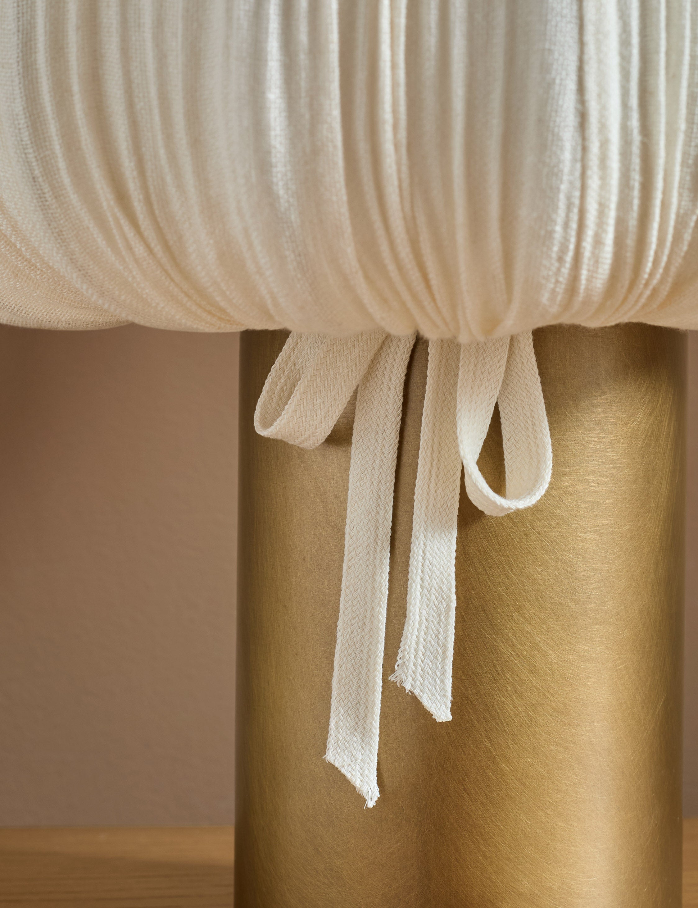Lulu and Georgia Camas Table Lamp – Ivory - view 4