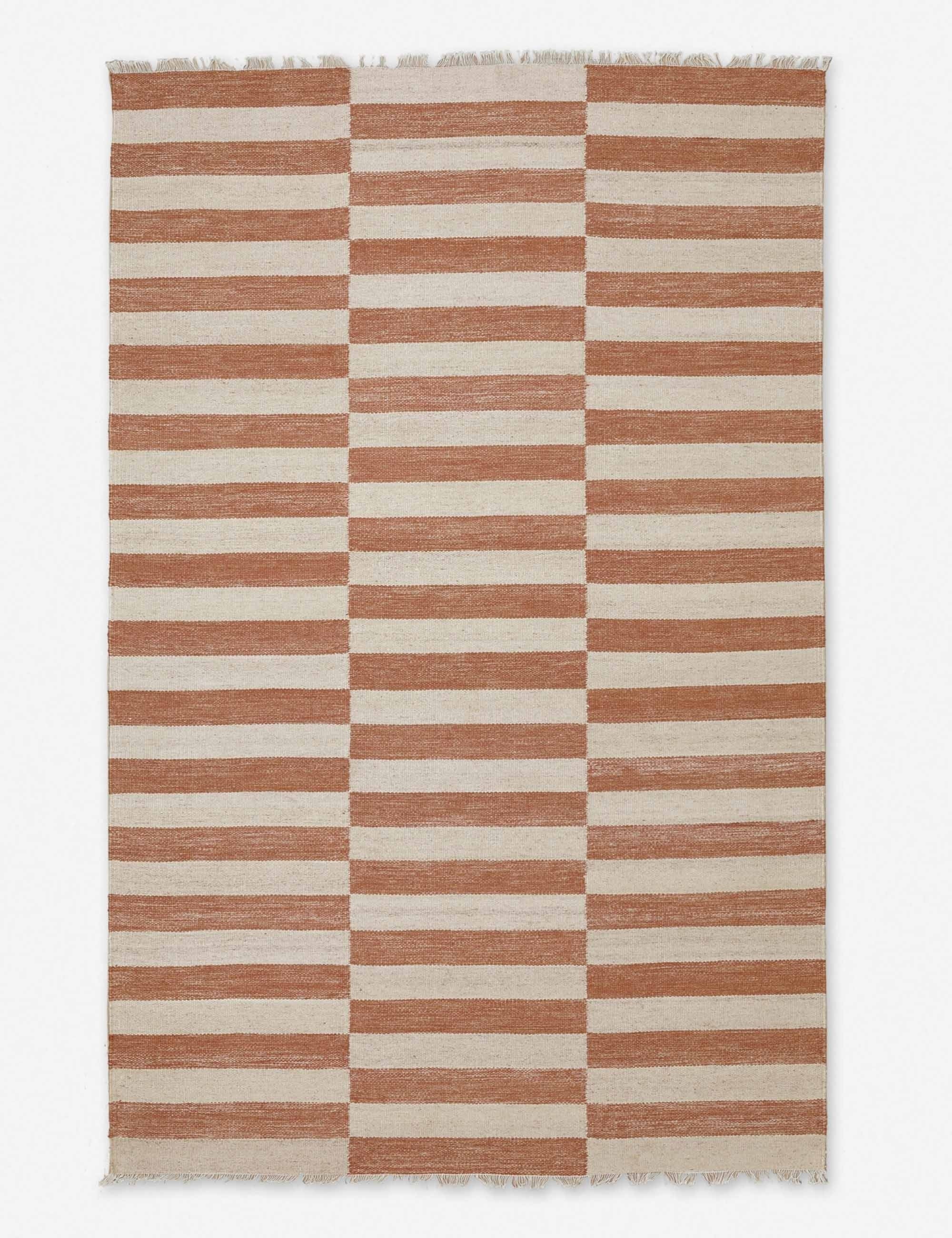 Lulu and Georgia Nurae Rug – Rust - view 4