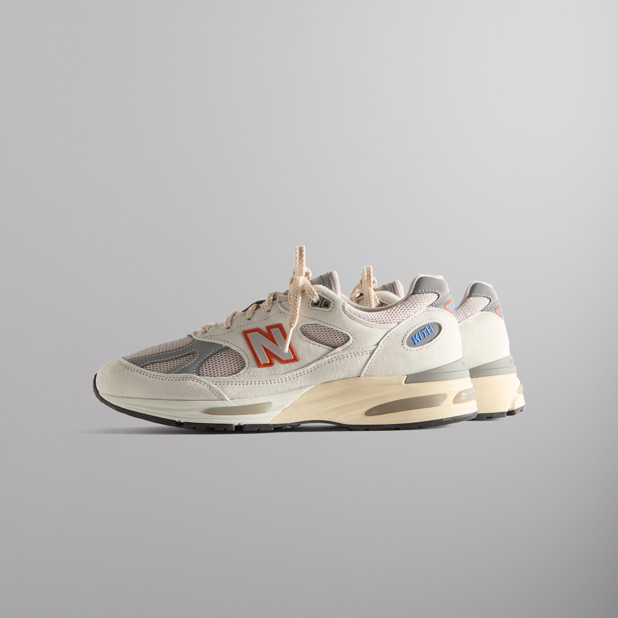 Kith & New Balance Madison Square Garden Made in UK 991V2 - Antarctica / Beige / Castlerock - view 4