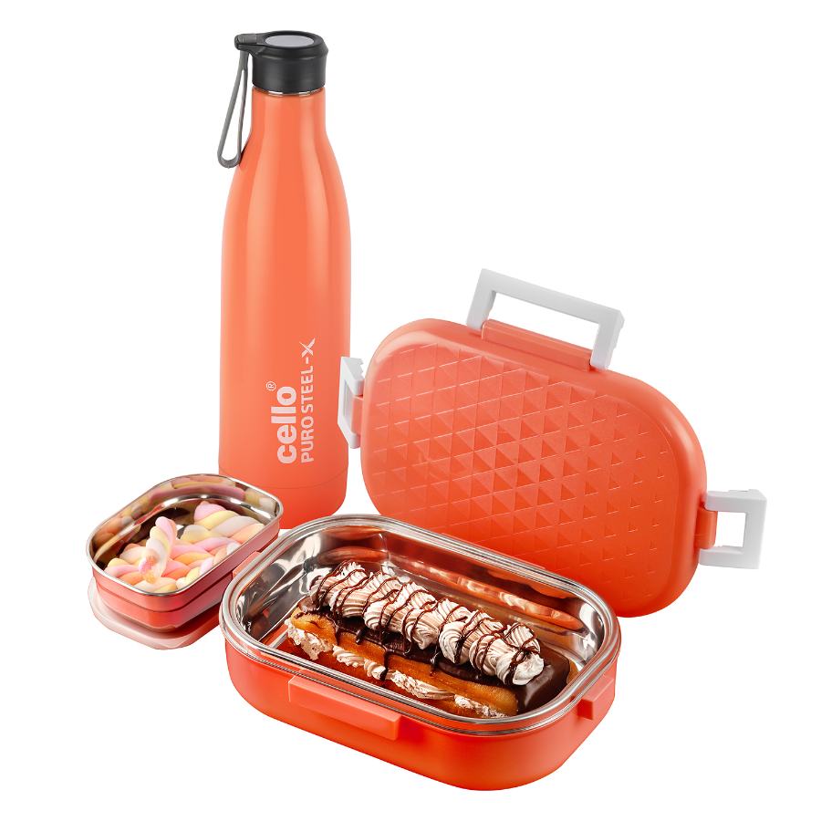 Cello Altro Neo Lunch Box & Water Bottle Set - view 8