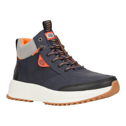 HEYDUDE shoes Tahoe Explore - Navy/Orange – Men's - view 7