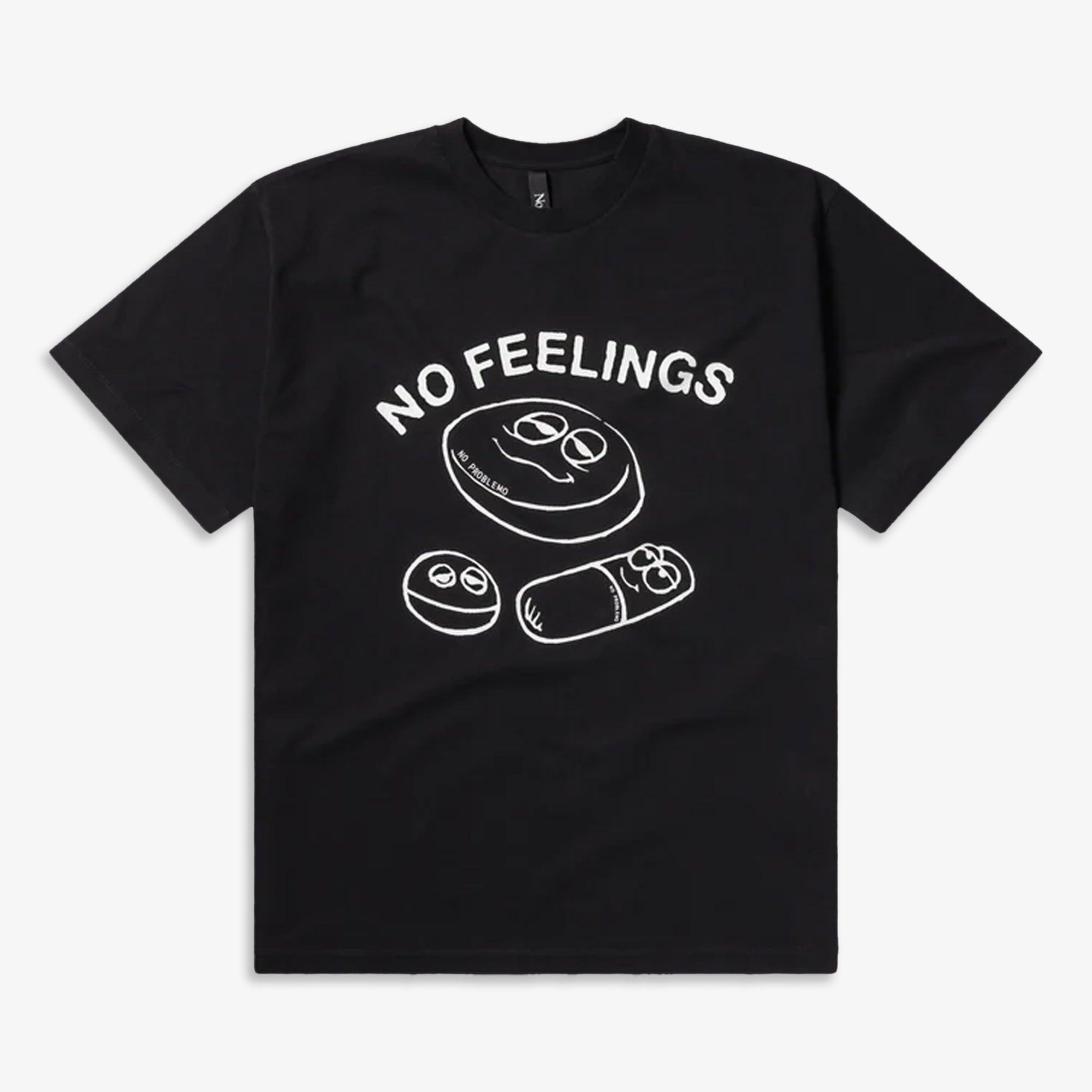 No Problemo | Hard Feelings Ss Tee { Black