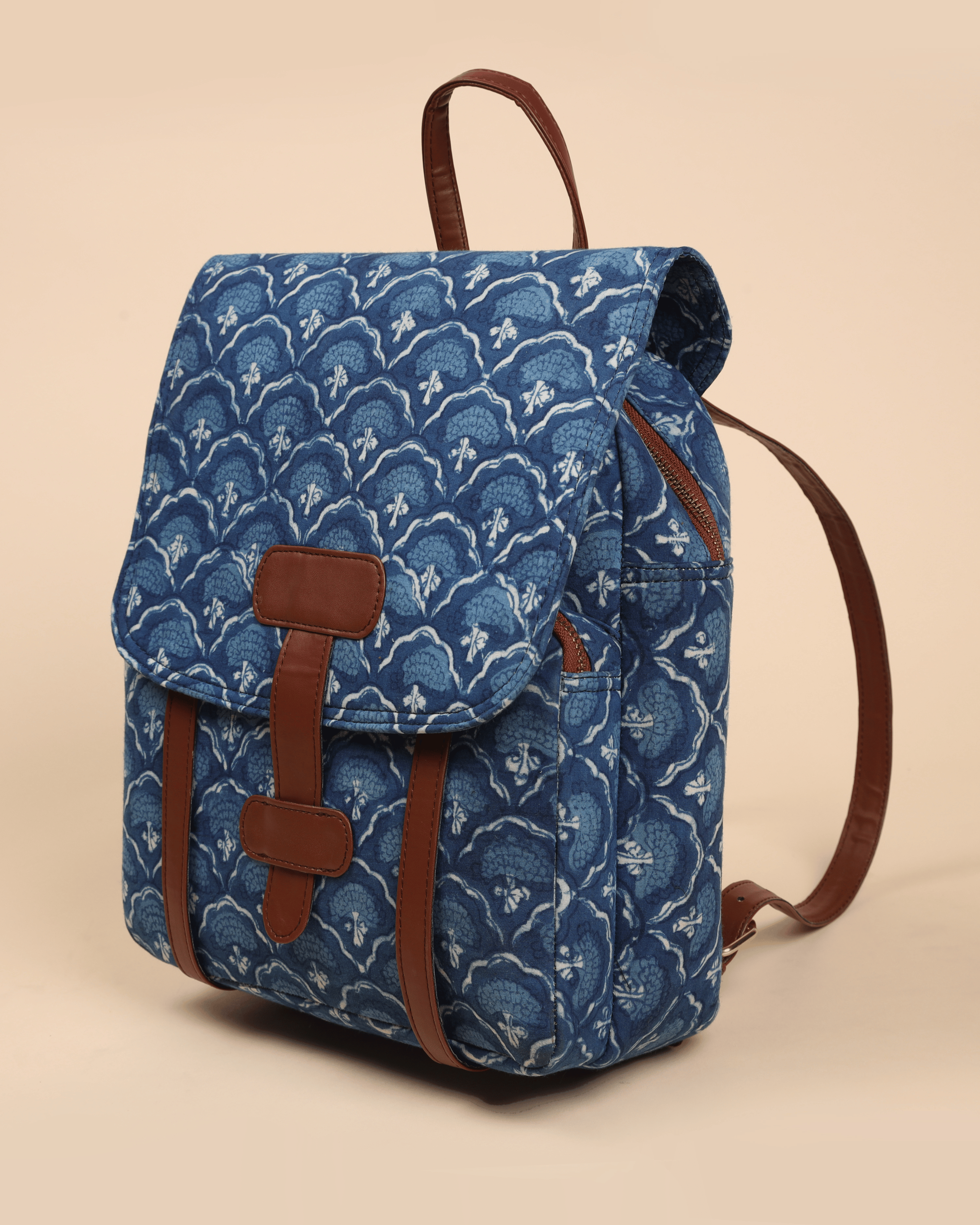 Aachho Moana Handblock Bagpack - view 2