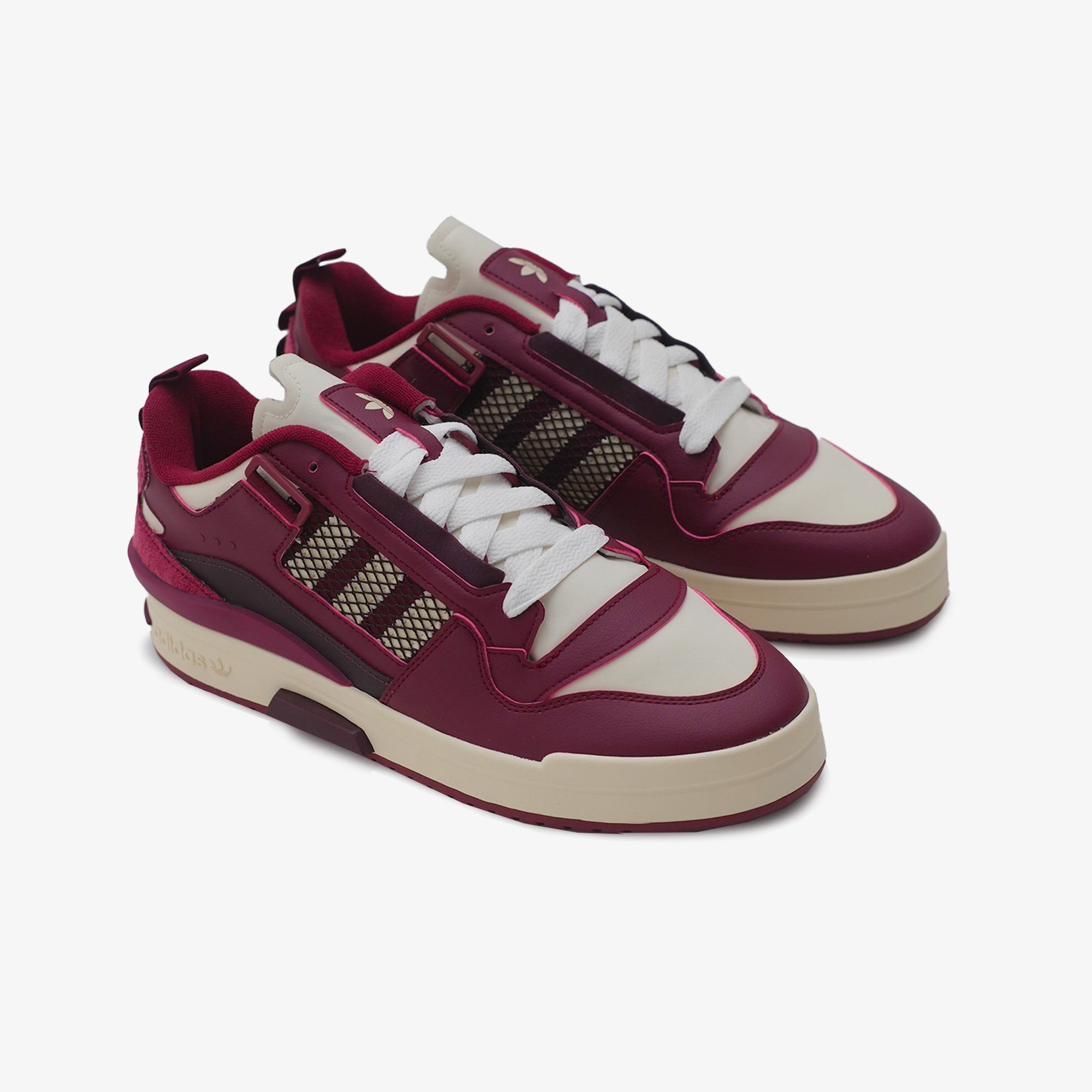 Adidas Originals | FORUM MOD LOW { MAROON/WHITE - view 2