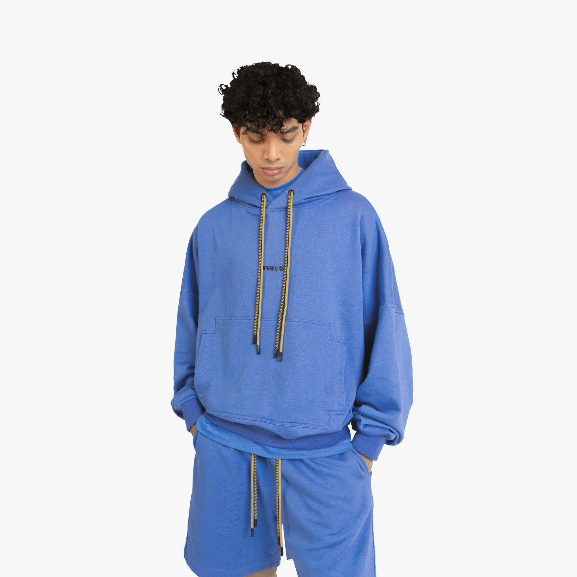 Superkicks | SPACEMAN DISCO HOODIE { BLUE - view 5