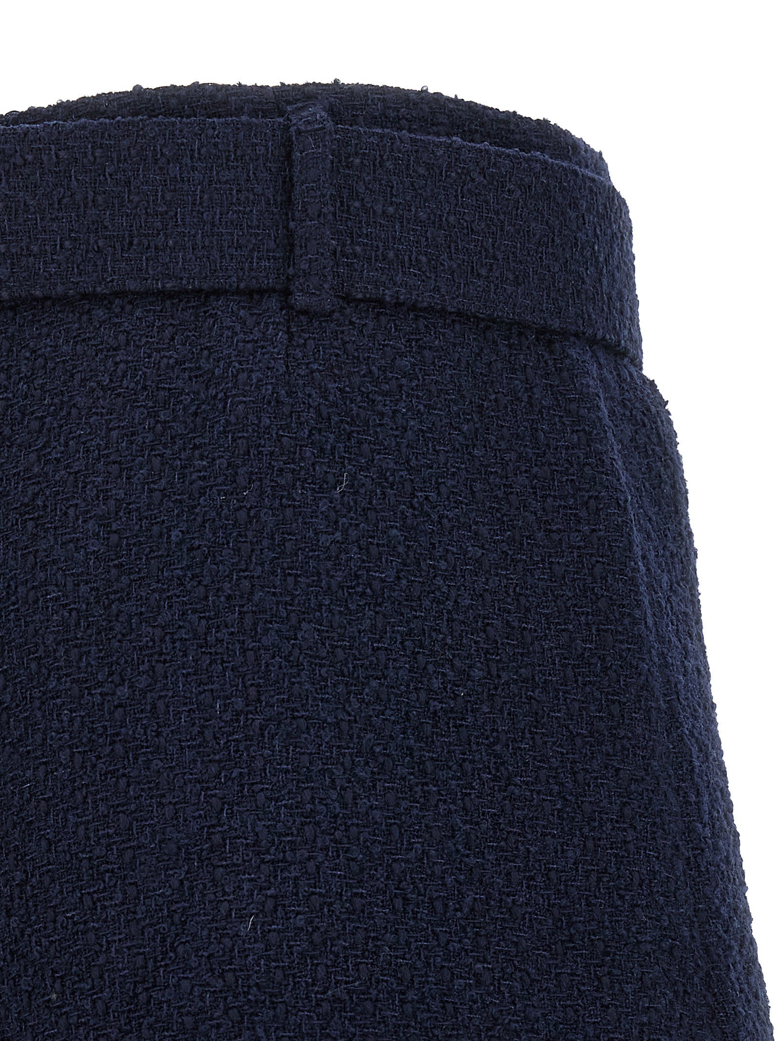 Self-Portrait Bouclé Wool Skort - view 4
