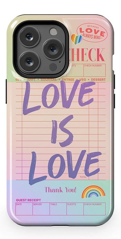 Casetry Love is Love | Guest Check Pride Case - view 2