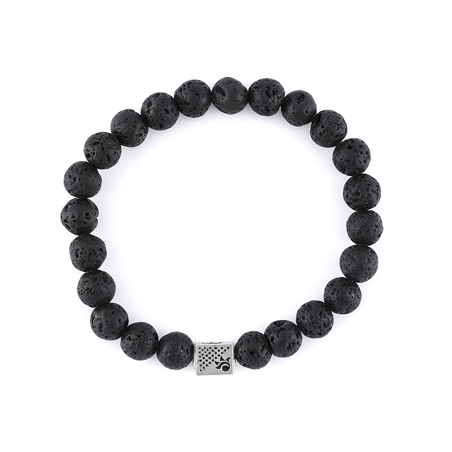 Prinjal Jewellers Lava Stone Bracelet - view 4