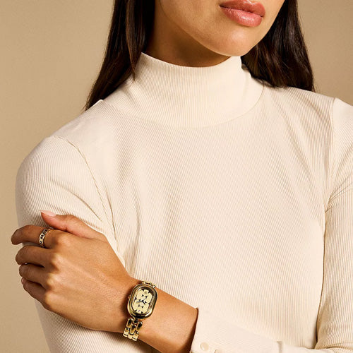 Fossil Sloan Gold Dial Women 24mm ES5380 - view 2
