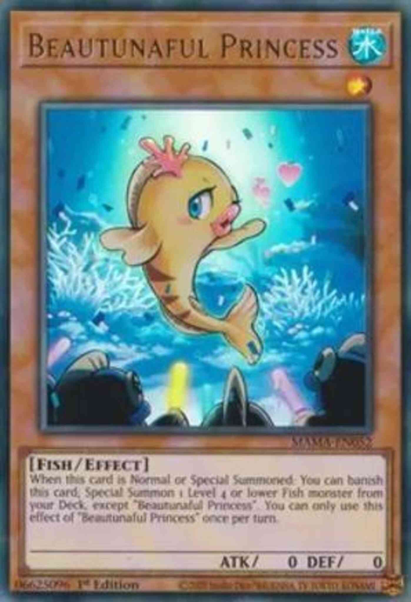 Yu-Gi-Oh! Beautunaful Princess - MAMA-EN052 - Ultra Rare - 1st Edition