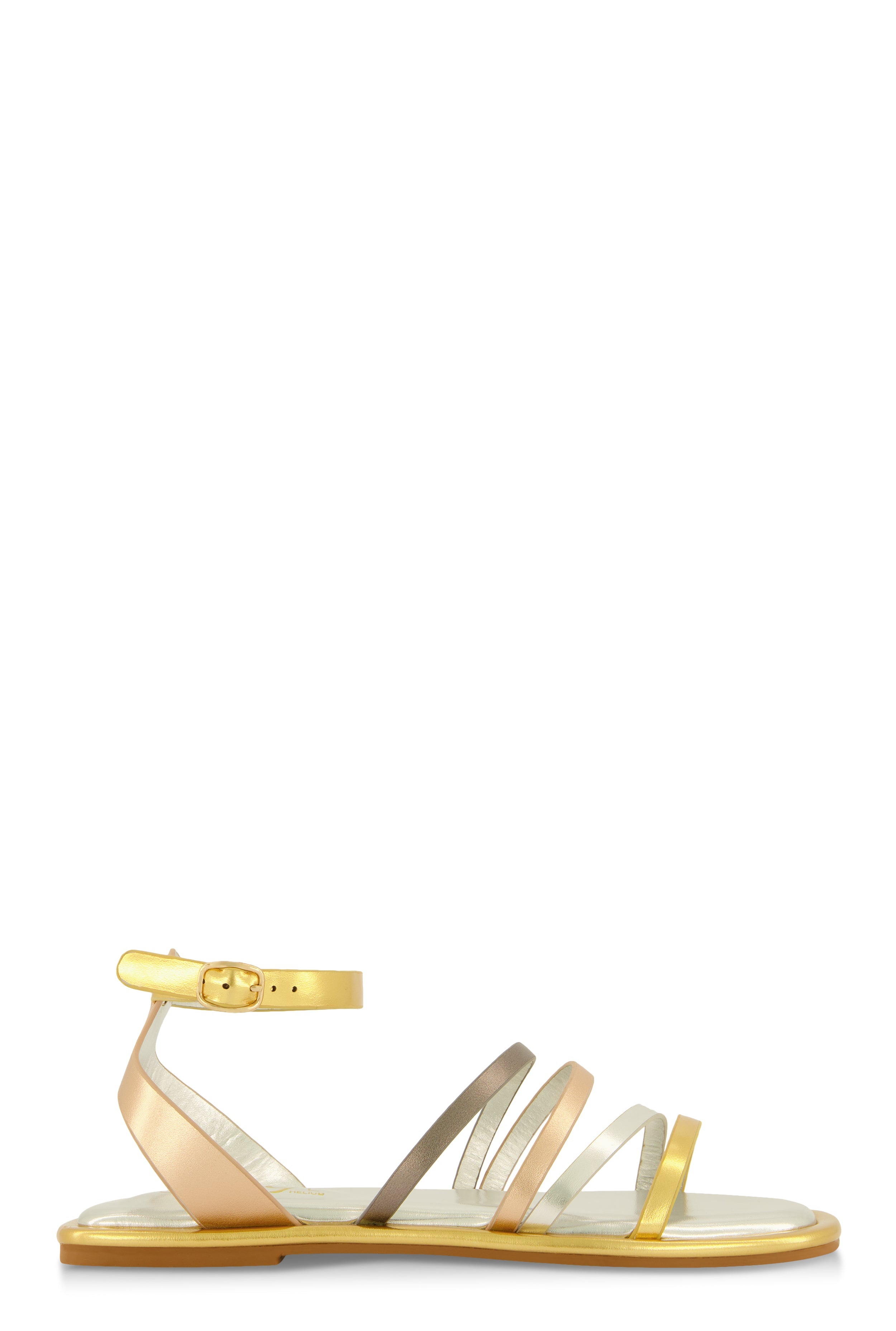 Rainbow Shops Asymmetrical Strappy Flat Sandals - view 2