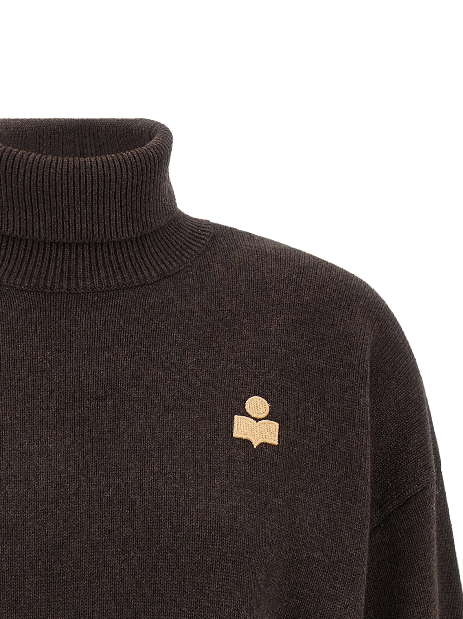 Marant Etoile Nasha High Neck Sweater – 70% cotton, 30% wool - view 3