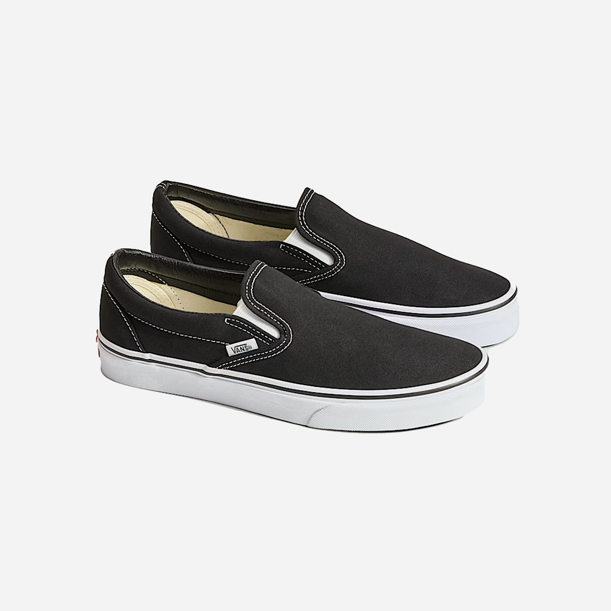 Vans Classic Slip-On Shoe Black White - view 2