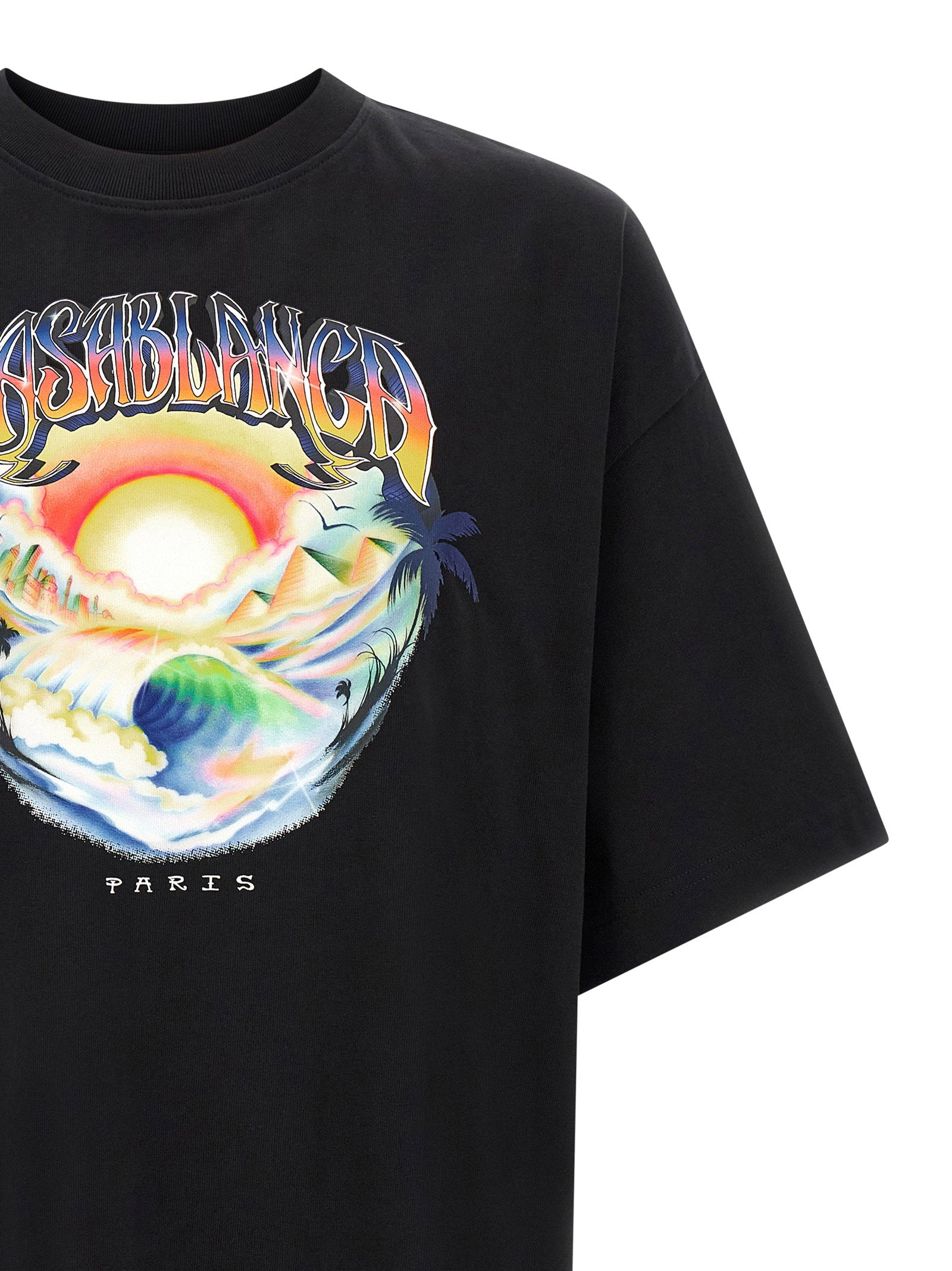 Casablanca Airspray Print T-shirt – 100% organic cotton - view 3