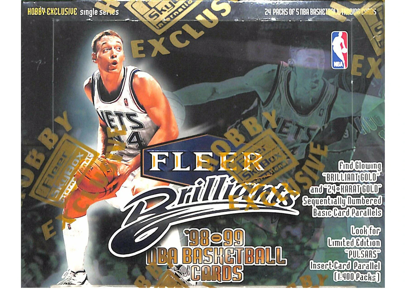 1998-99 Fleer Brilliants Basketball Hobby Box