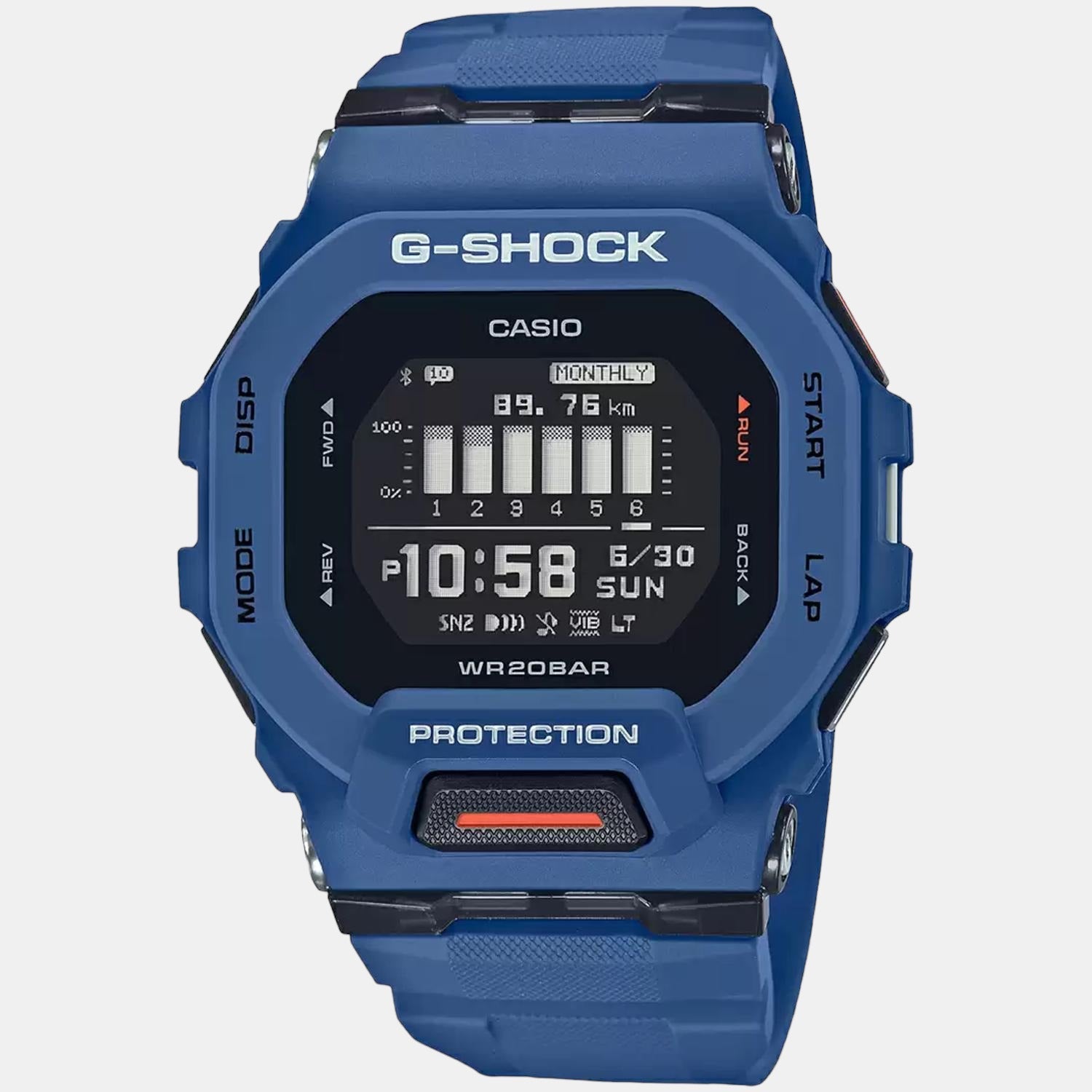 Casio G-Shock Men Quartz Black Dial Digital Resin Watch G1147 - view 2