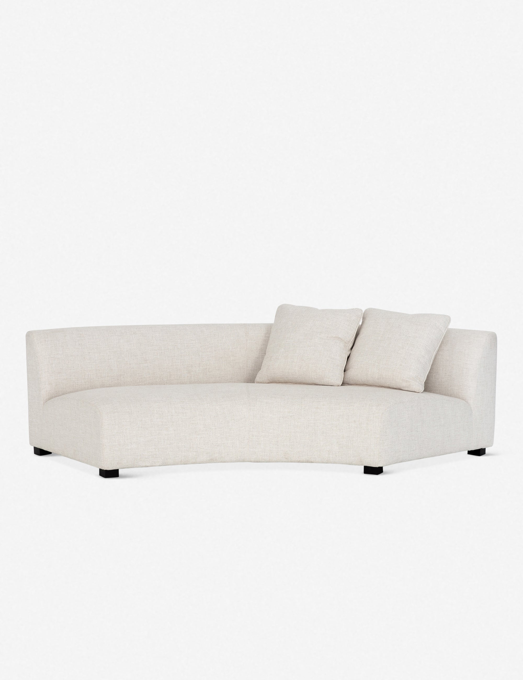Lulu and Georgia Saban Curved Sofa - view 6