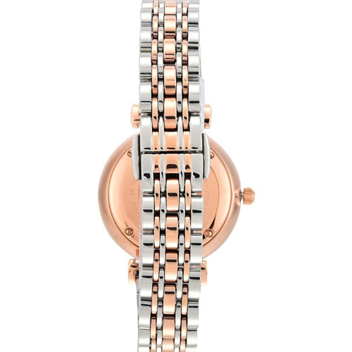 Emporio Armani Gianni T-Bar White Mother-Of-Pearl Dial Women 32mm AR1683 - view 2