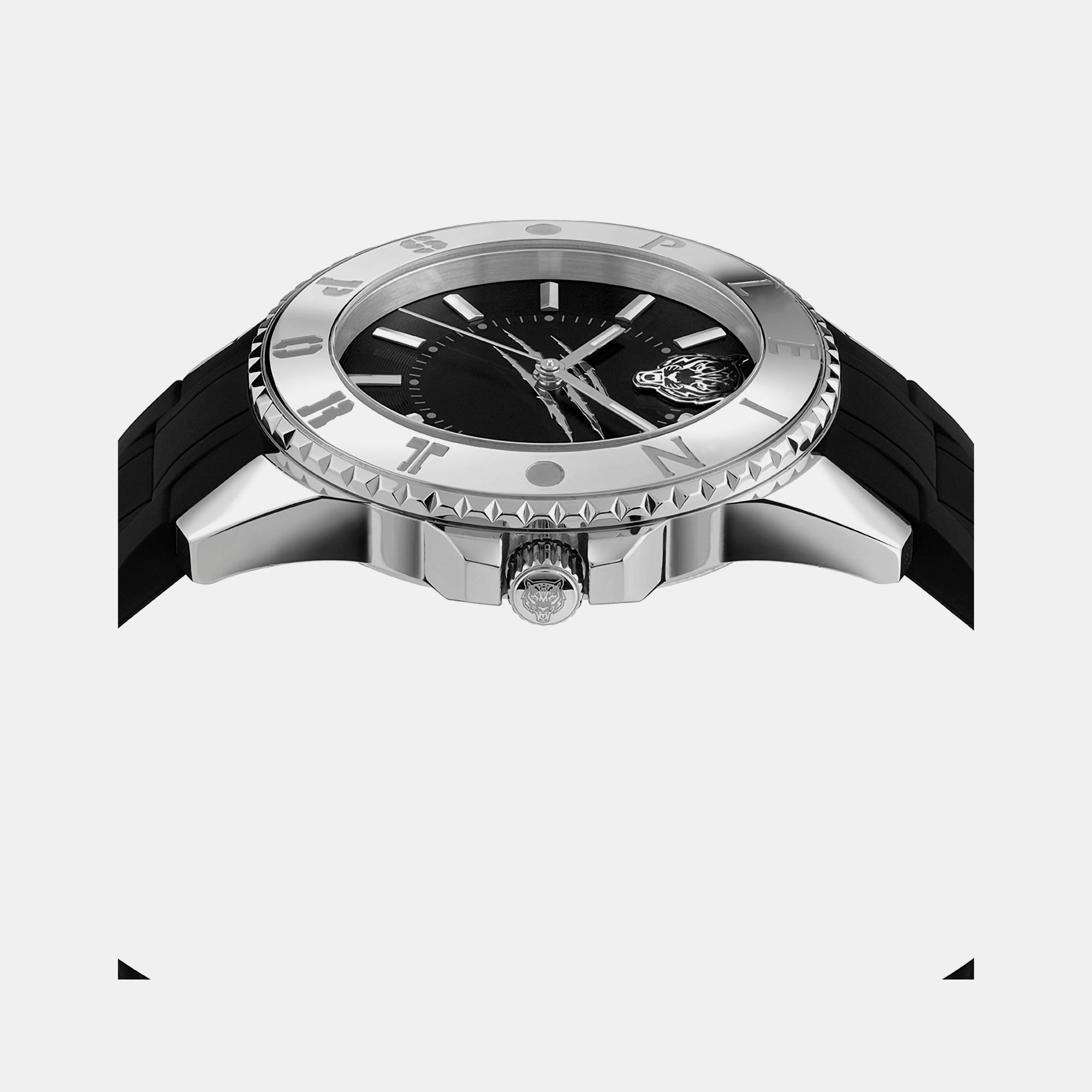 Plein Sports Glam Women Quartz Black Dial Analog Silicone Watch PSKBA0123 - view 3