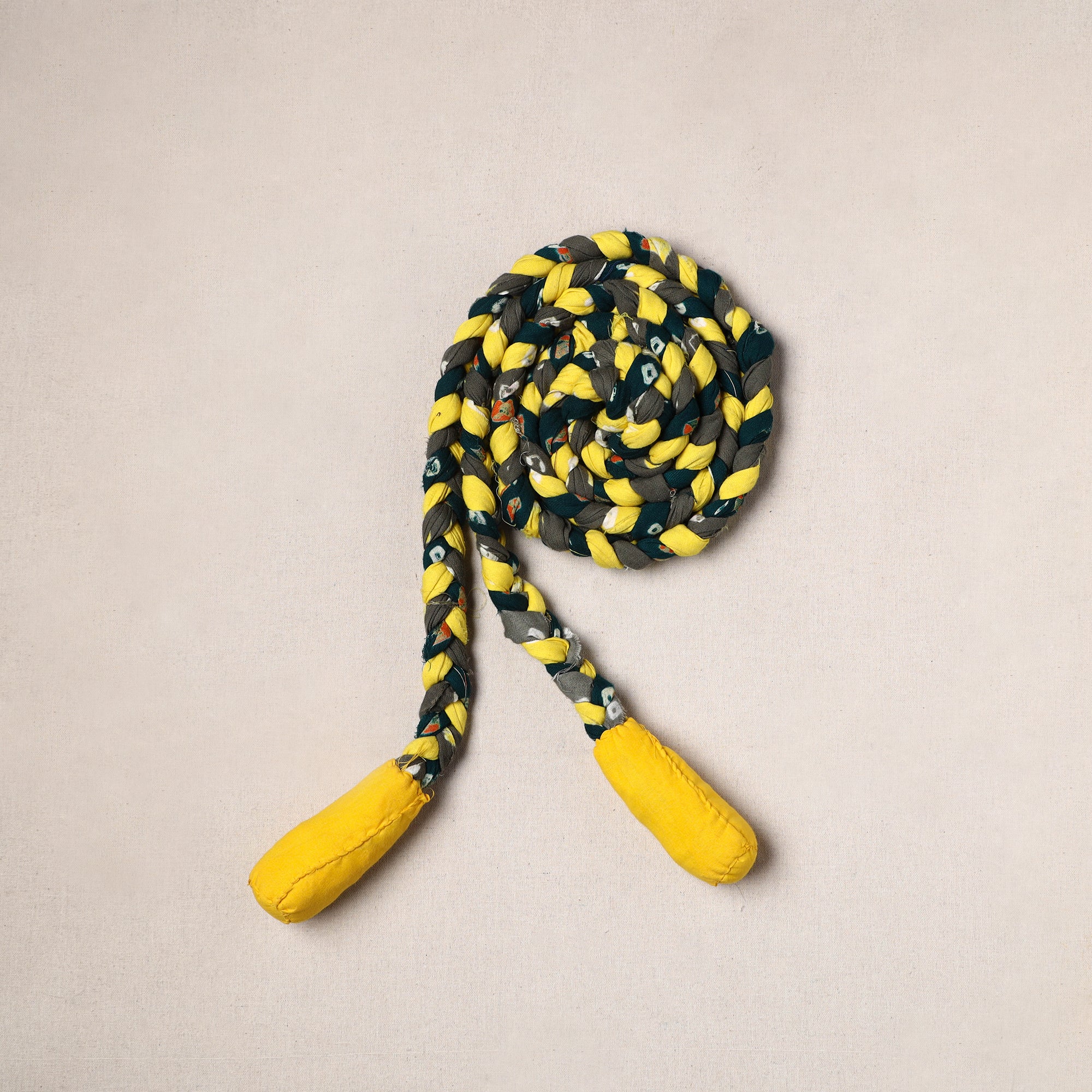 NOORI BAZAR Handmade Upcycled Fabric Skipping Rope 35
