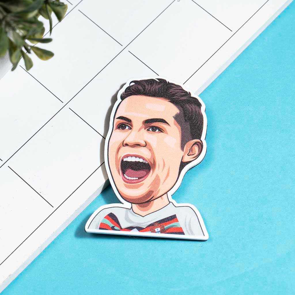 Bigsmall_cc Ronaldo Fridge Magnet