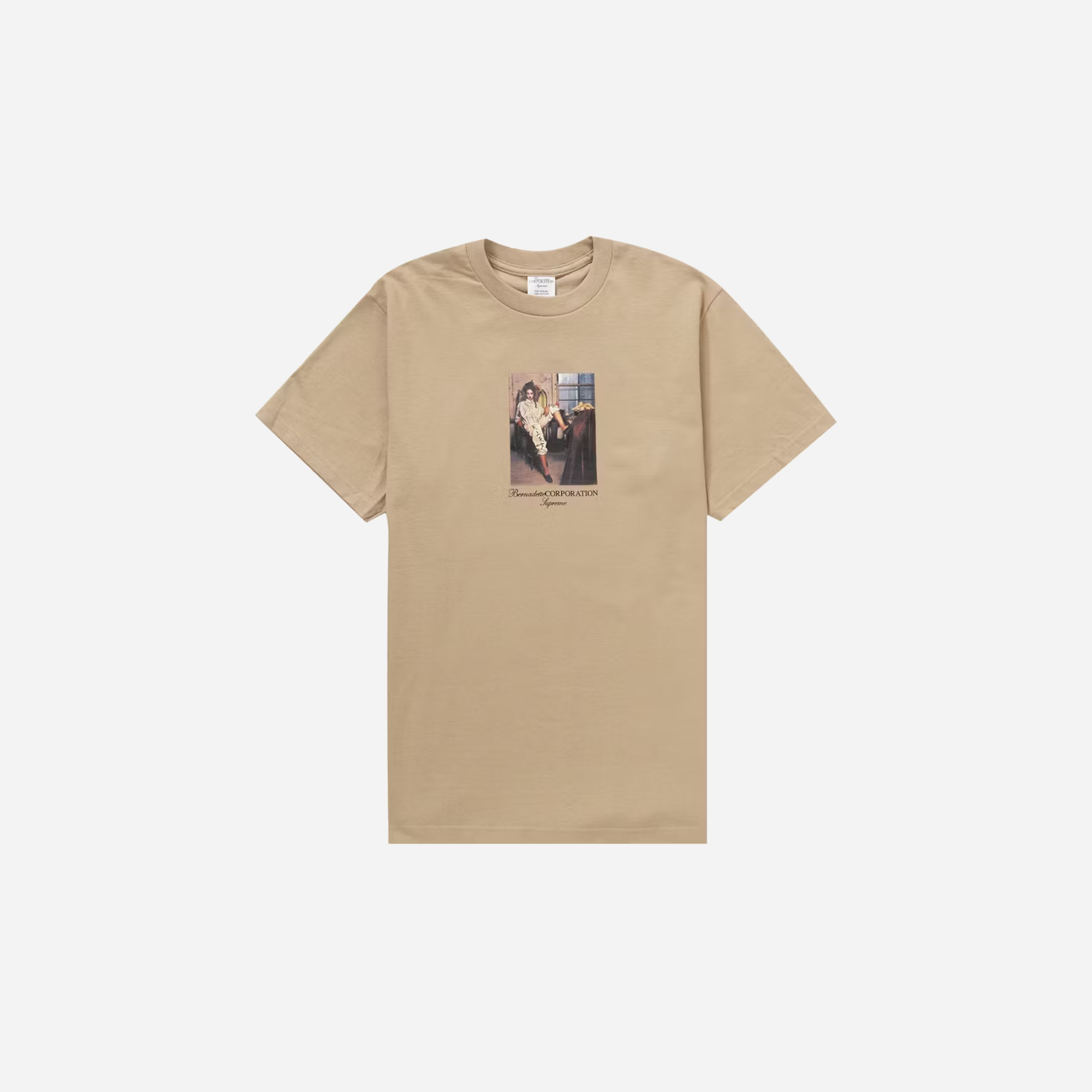 Supreme Bernadette Corporation Fuck Tee Khaki