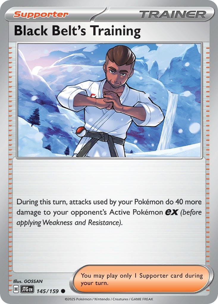 Common sv09-145 non-holo – Pokémon Black Belt's Training - 145/159 - Common [sv09-145] [Non-Holo]