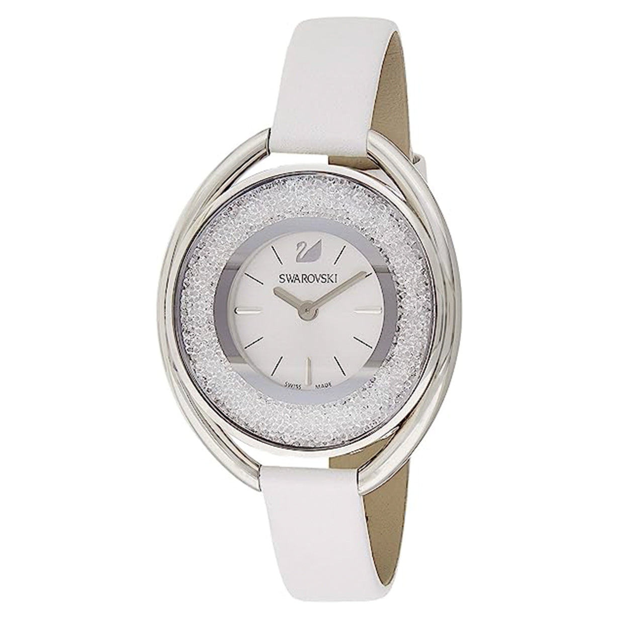 Swarovski Crystalline Oval Silver Dial Women 37mm - view 4