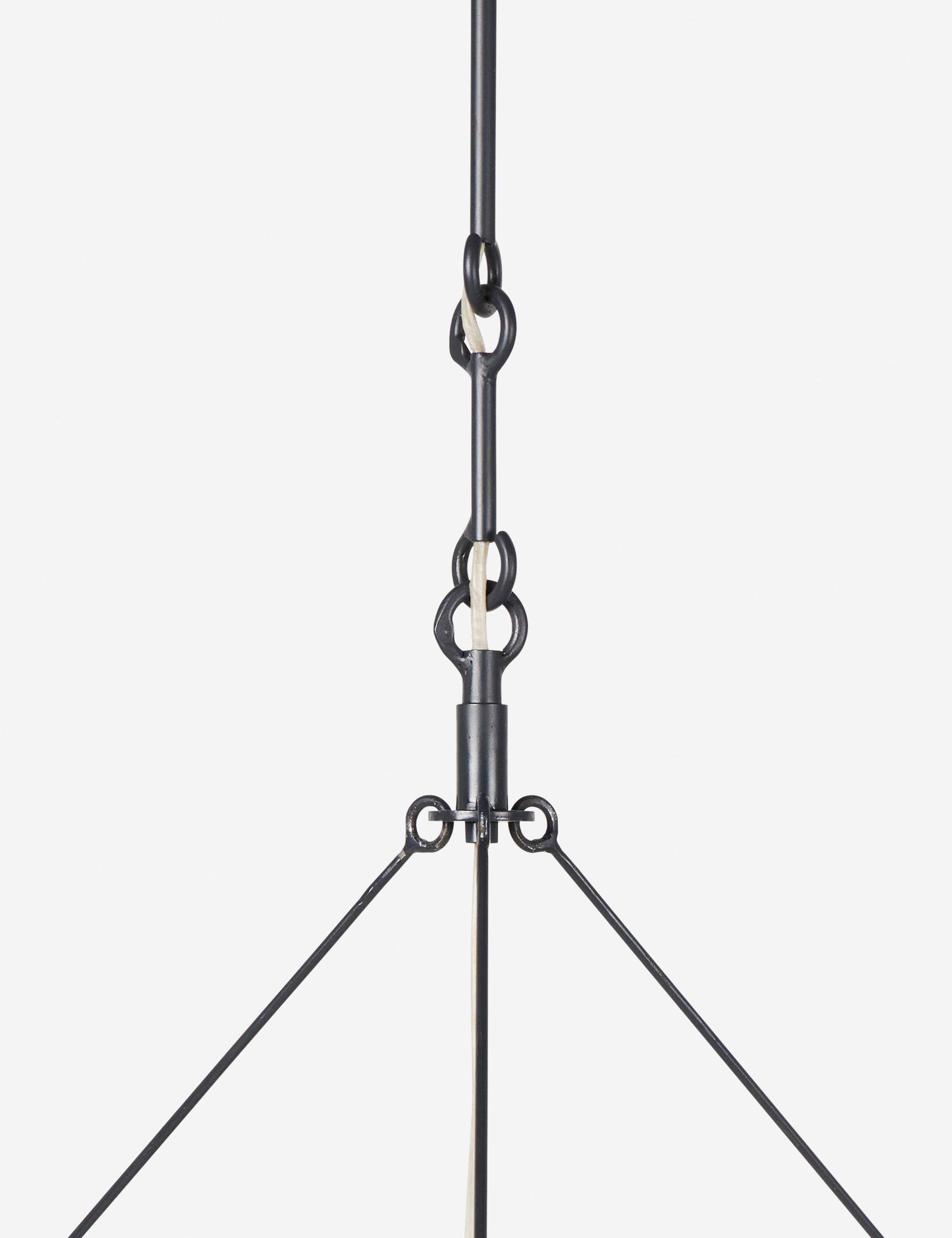 Lulu and Georgia Gleason Chandelier – Antique Iron - view 7