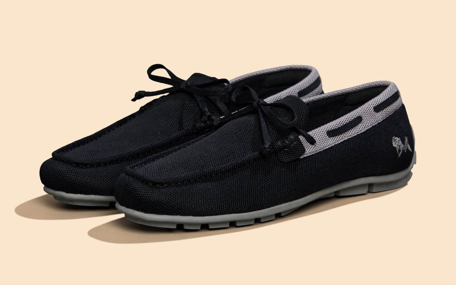Neeman's ReLive Knit Boat Loafers : Black - view 3