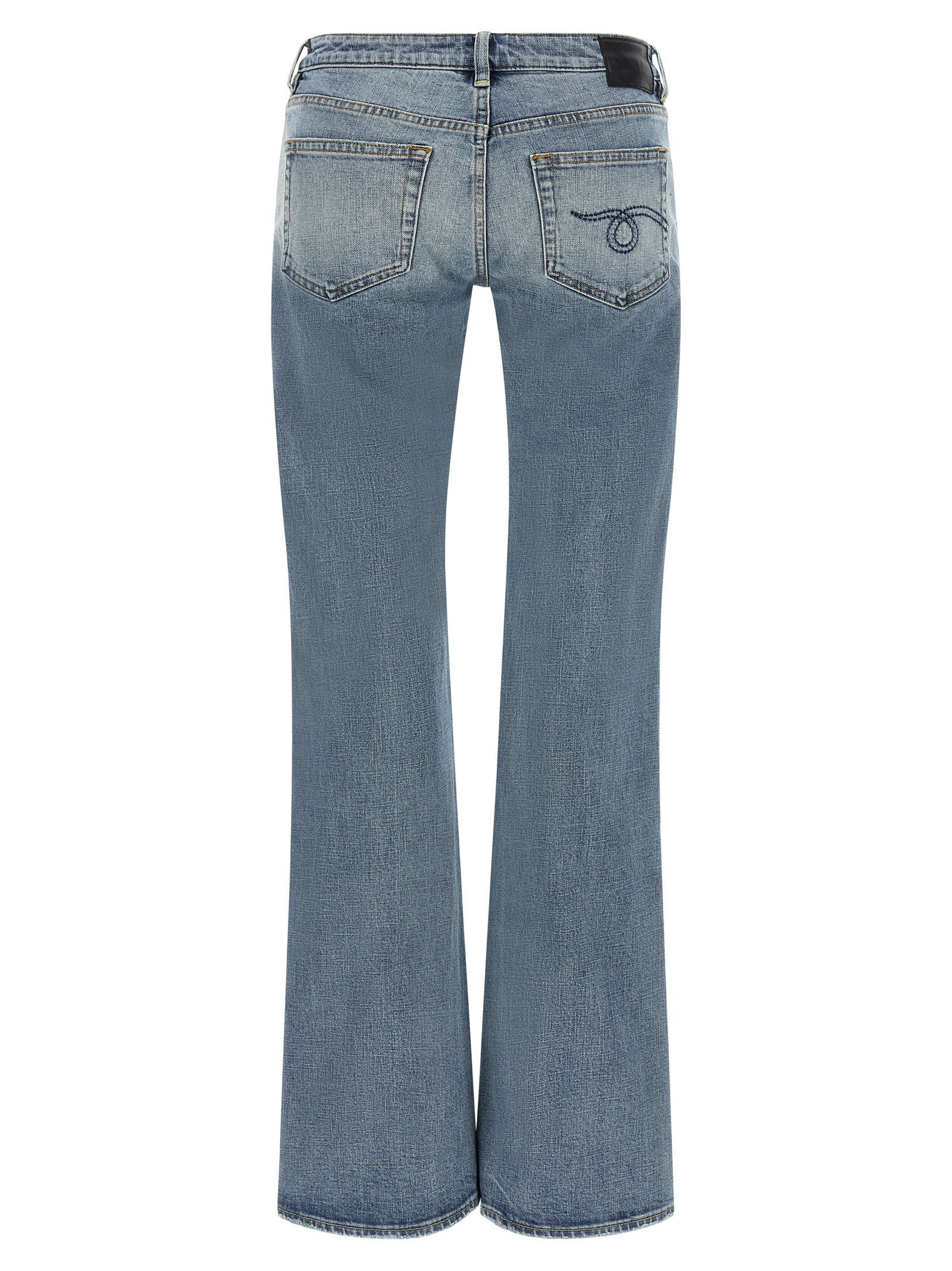 R13 Boy Flare Jeans – 98% cotton, 2% elastane - view 2