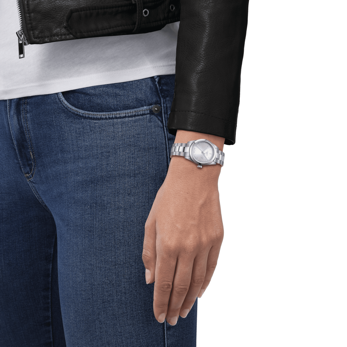 Tissot T-Classic Silver Dial Women 29.3mm - view 2