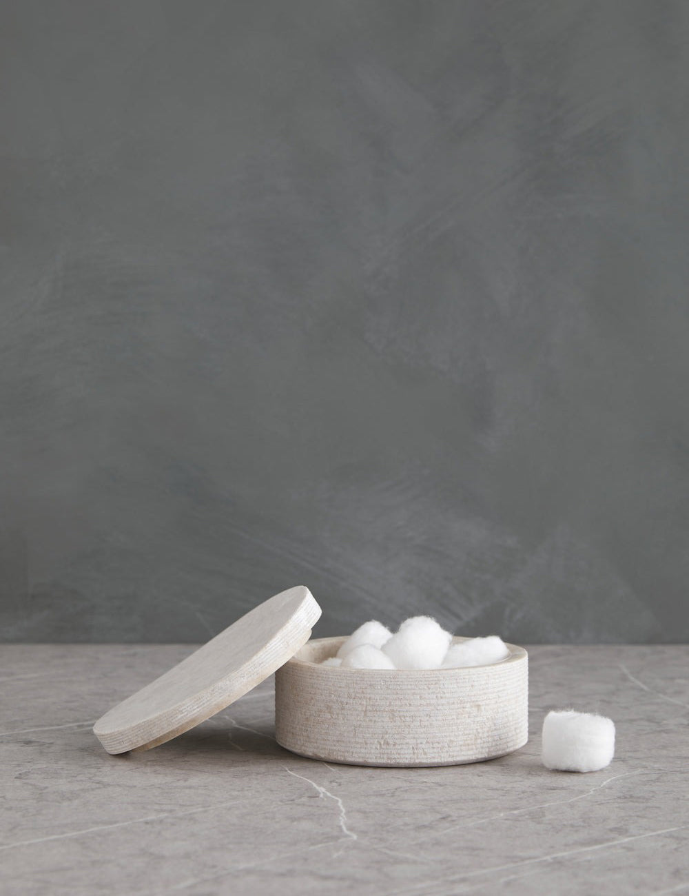 Lulu and Georgia Limestone Bath Accessories by Kassatex - view 4