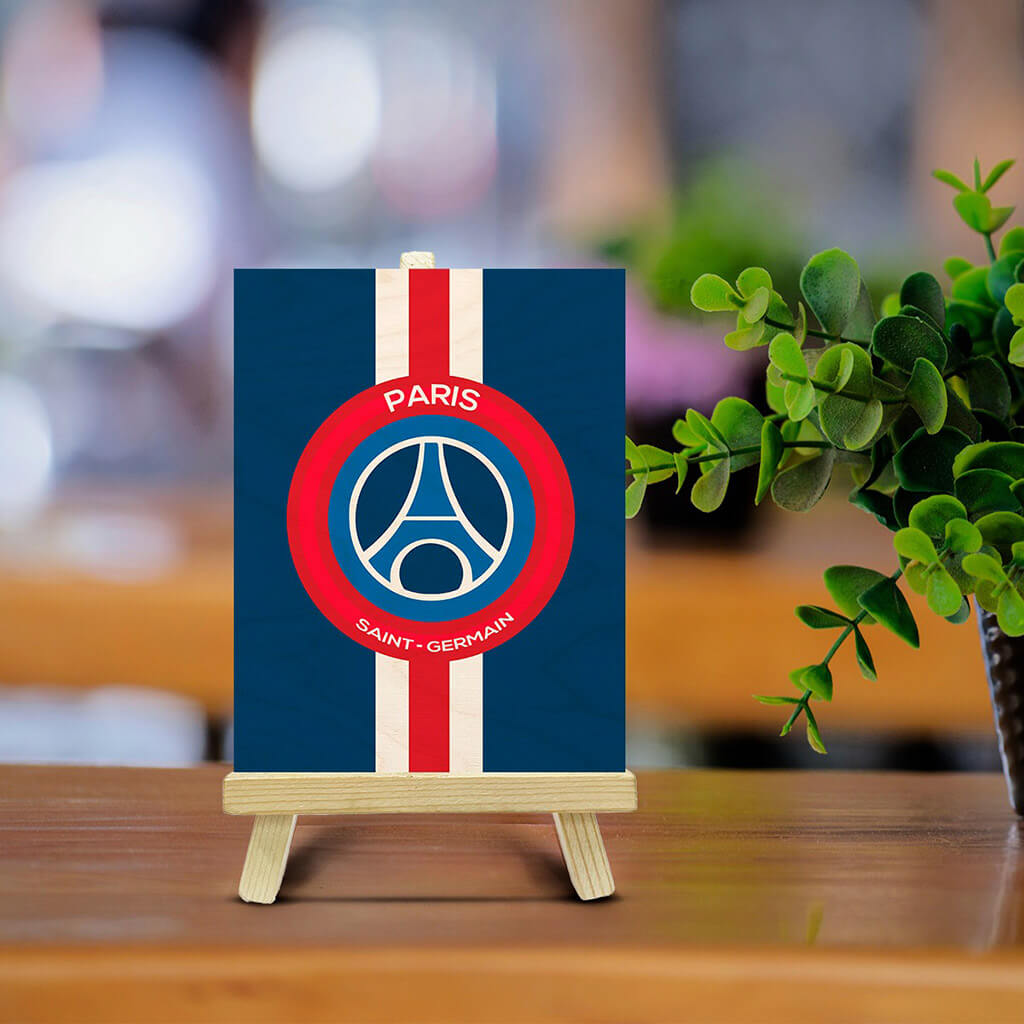 Bigsmall_cc Paris Saint- Germain Pine Easel Stand - view 4