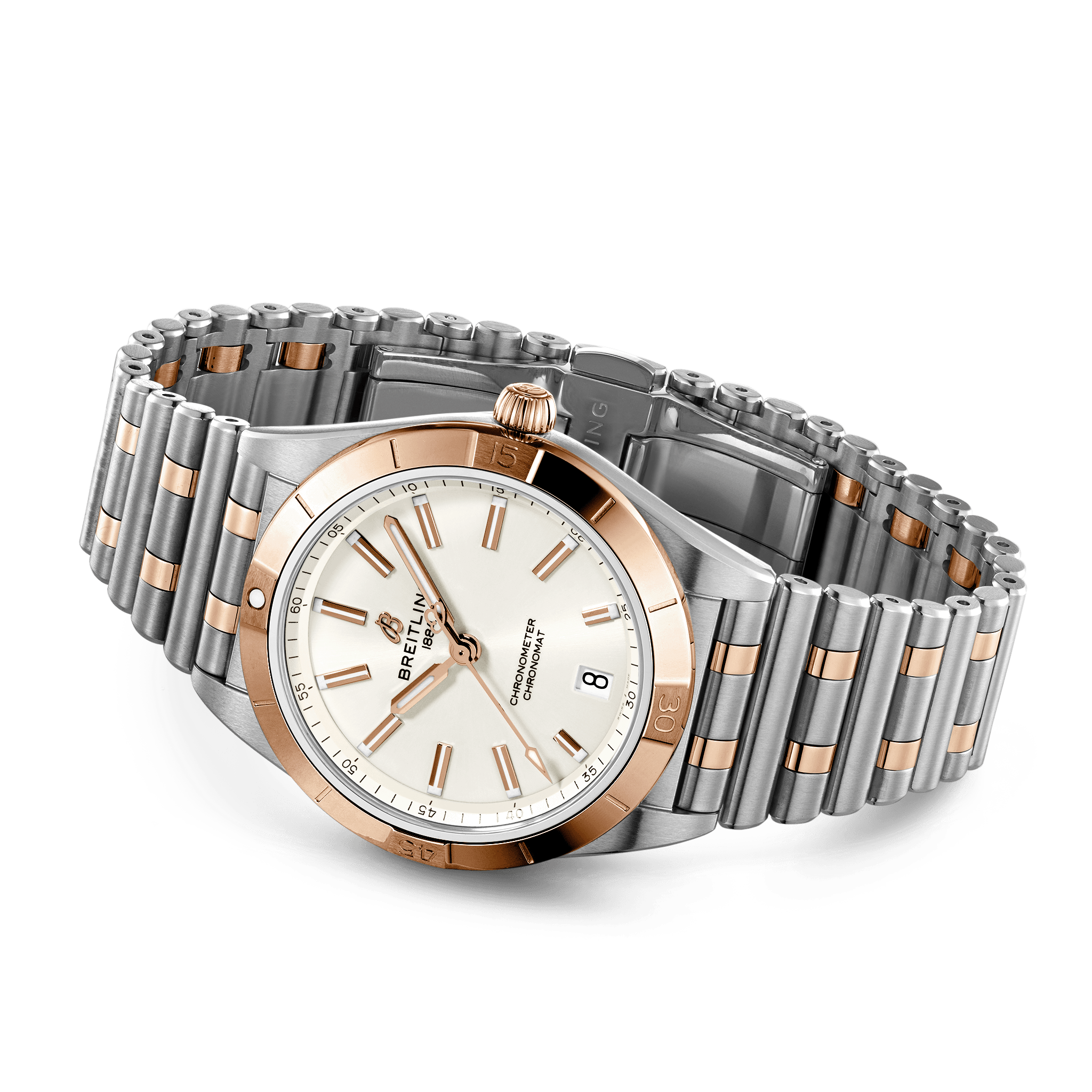 Breitling Chronomat Automatic Off-White Dial Women 36mm - view 2