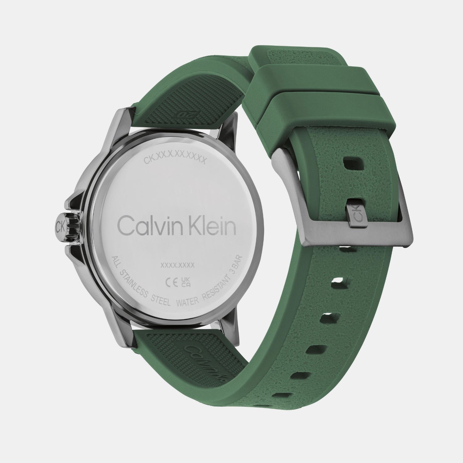 Calvin Klein Ck Reset Men Quartz Dark Grey Dial Analog Silicone Watch 25200472 - view 3
