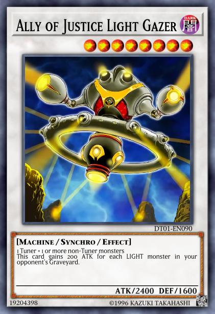 Yu-Gi-Oh! Ally of Justice Light Gazer - TSHD-EN096 - Super Rare - 1st Edition