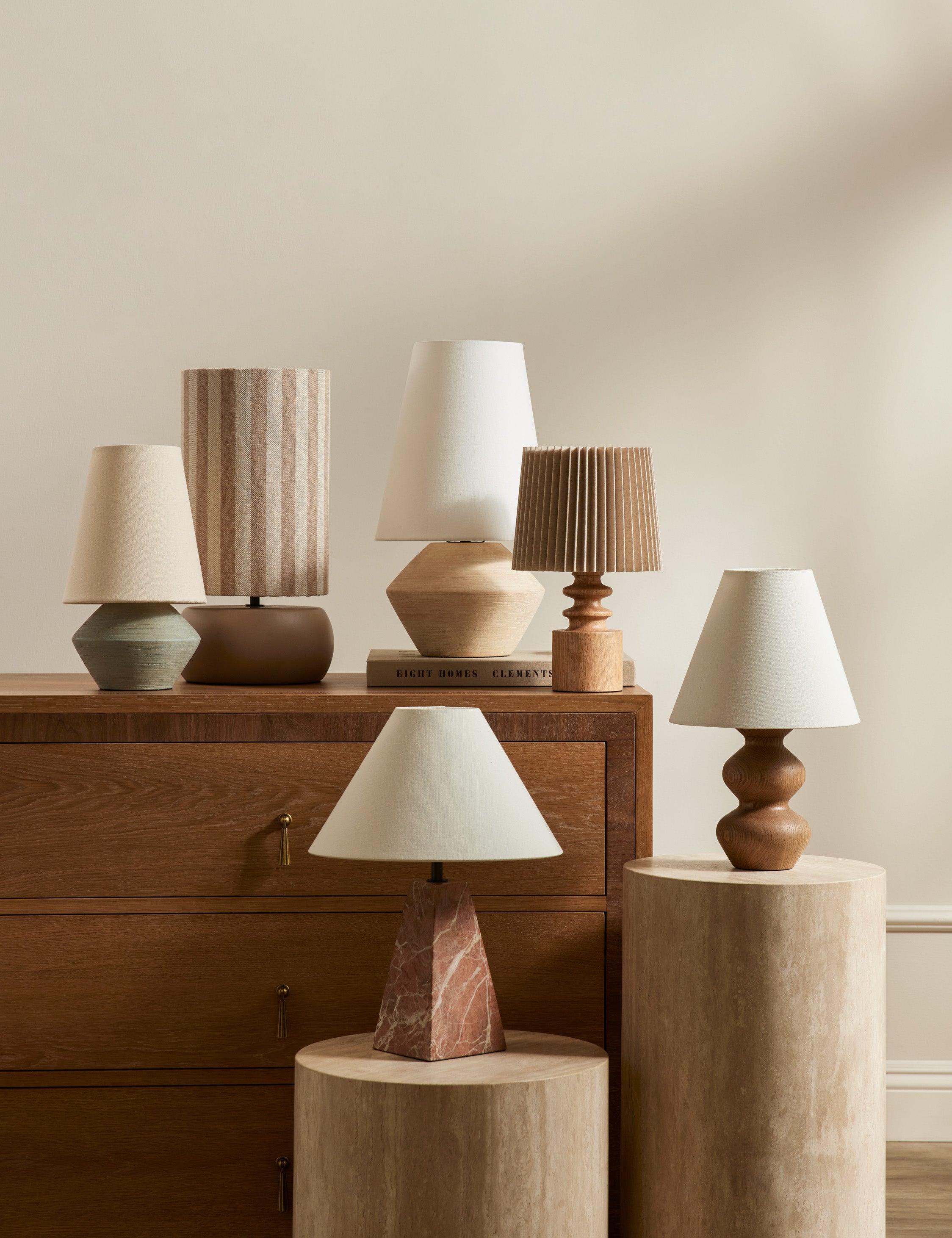 Lulu and Georgia Camara Table Lamp – Pink Marble - view 7