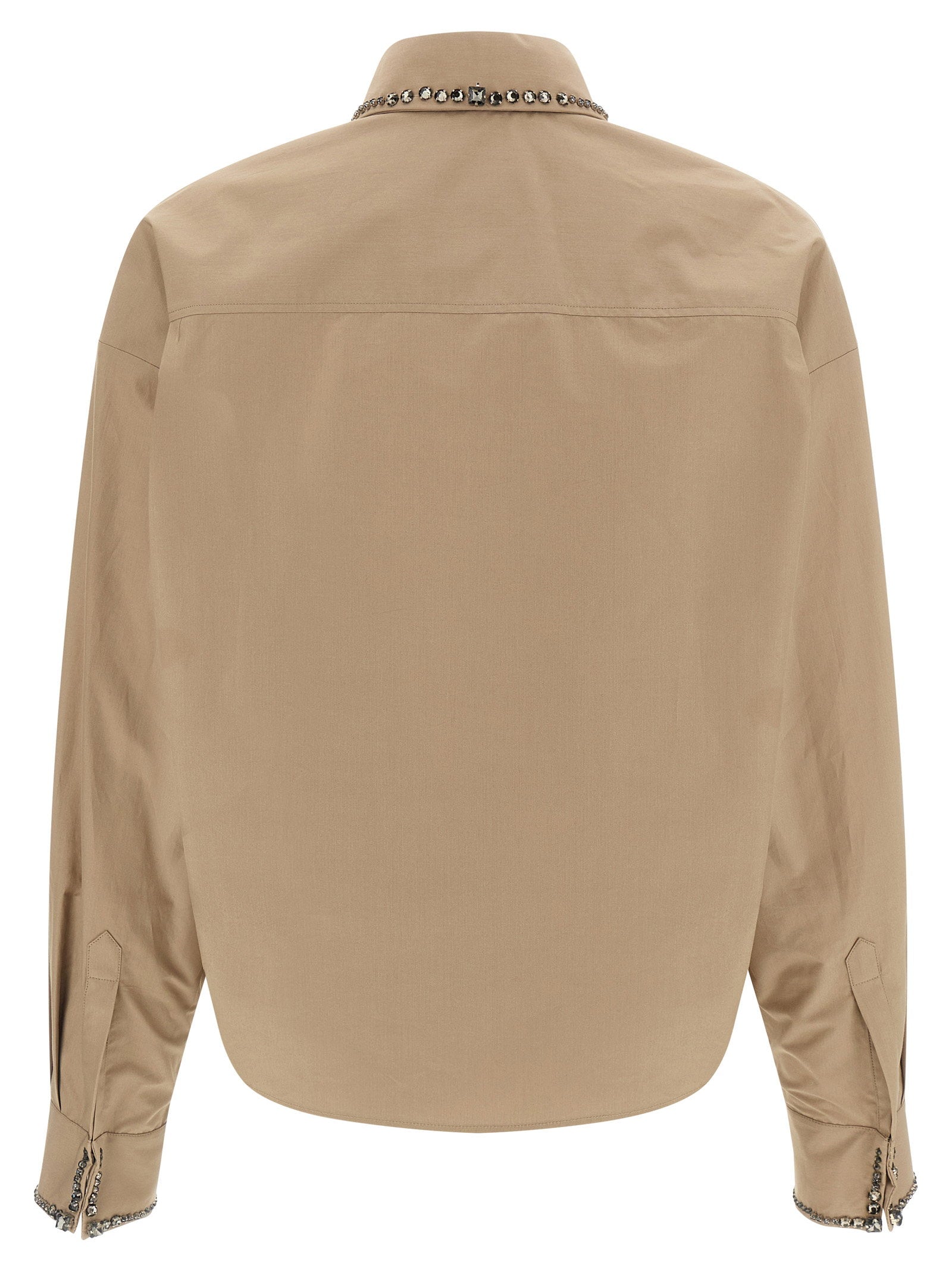 Fabiana Filippi Cropped Shirt – 100% cotton - view 2