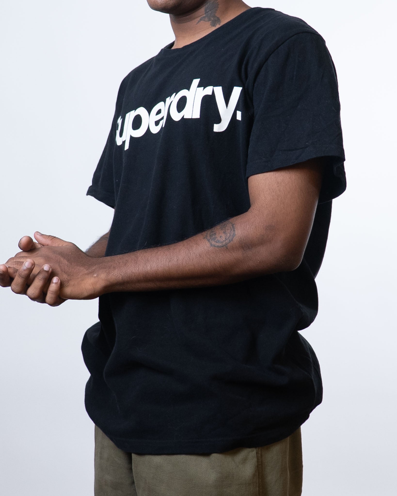 Superdry Basic Logo Black Tee - view 2