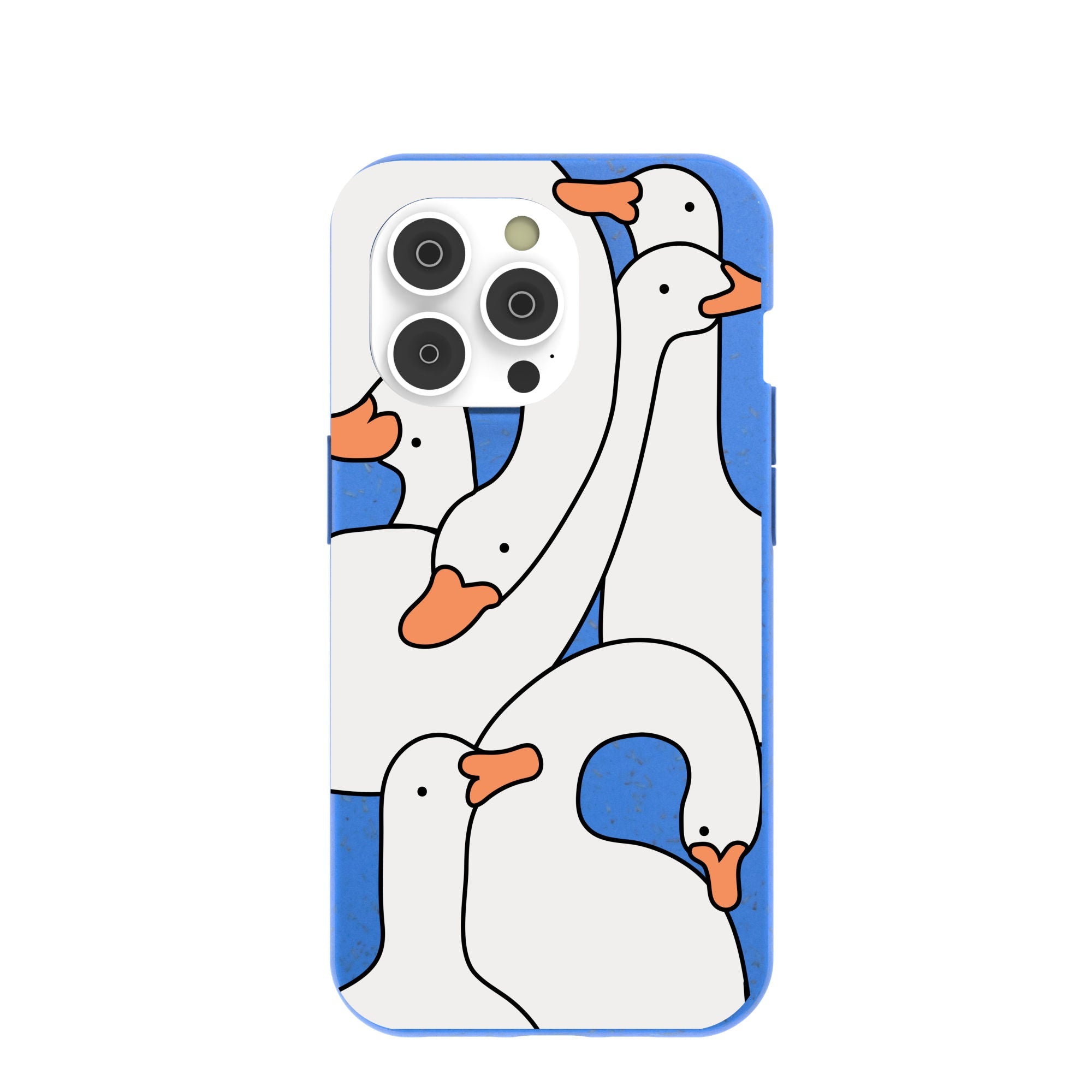 BlackTree Electric Blue Silly Goose iPhone 14 Pro Case