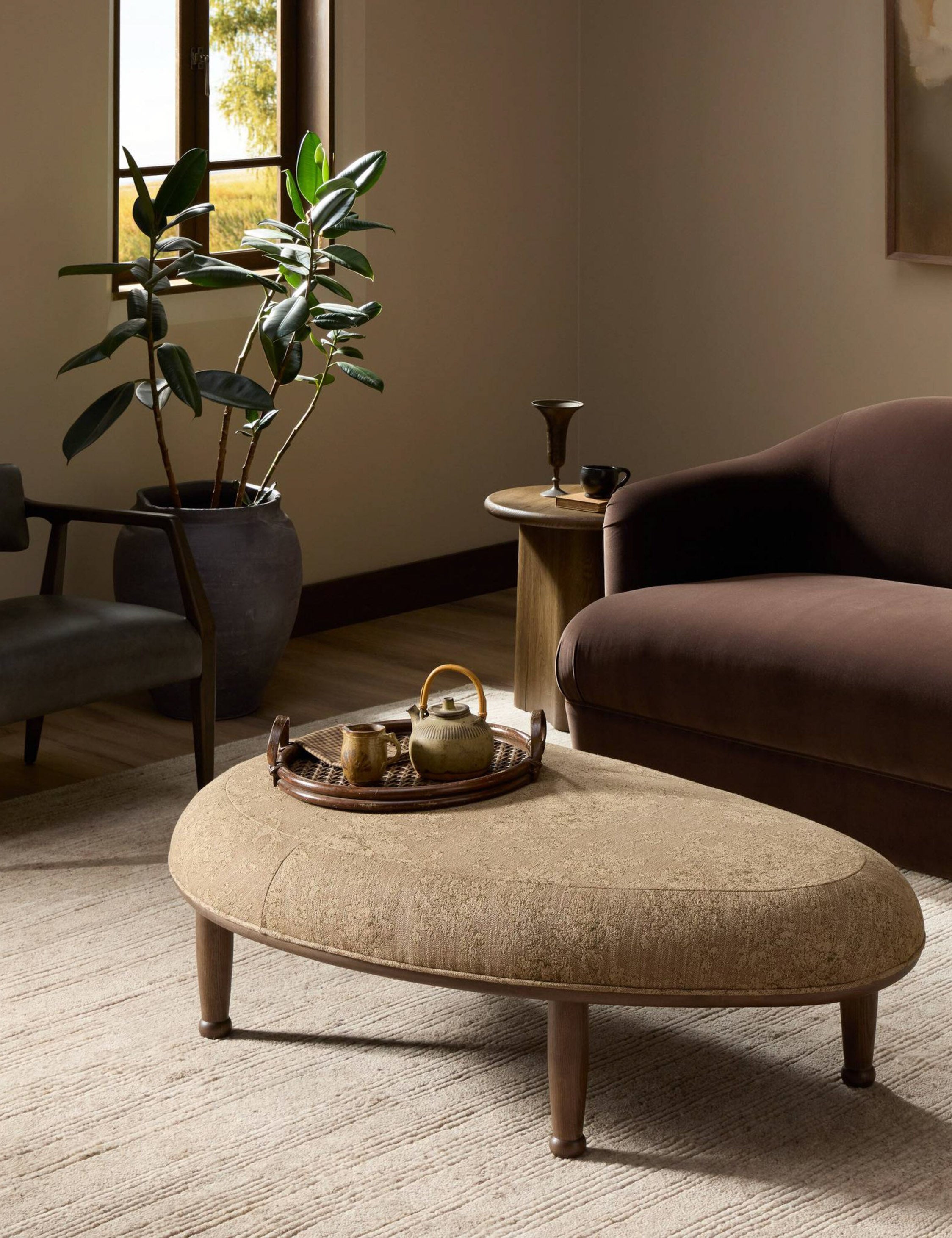 Lulu and Georgia Chovan Ottoman by Amber Lewis x Four Hands - view 2