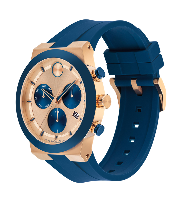 Movado Bold Fusion Rose Gold Dial Men 44.5MM - view 2